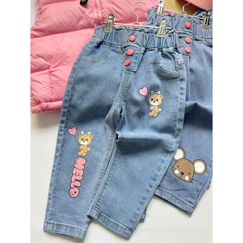 Джинси для дівчинки Hello 10734 Джинси для дівчинки Hello 10734