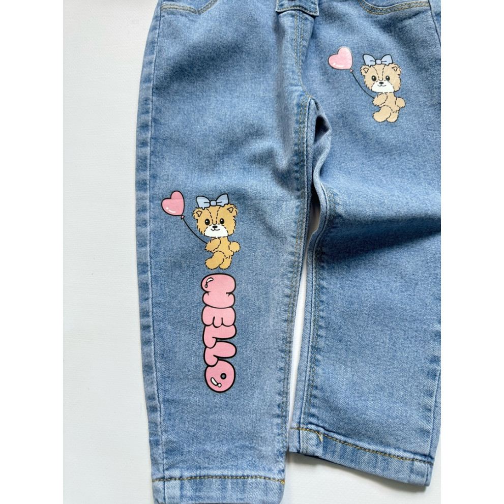 Джинси для дівчинки Hello 10734 Джинси для дівчинки Hello 10734