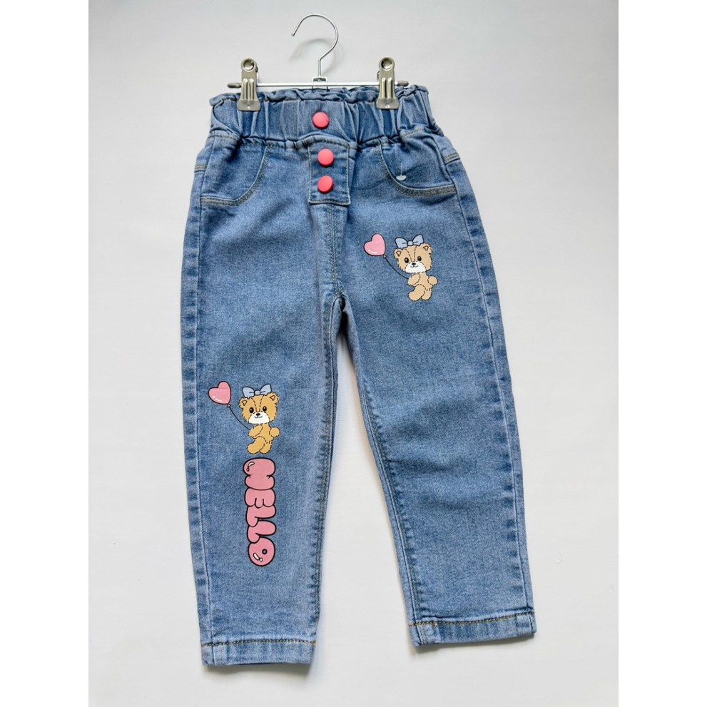 Джинси для дівчинки Hello 10734 Джинси для дівчинки Hello 10734