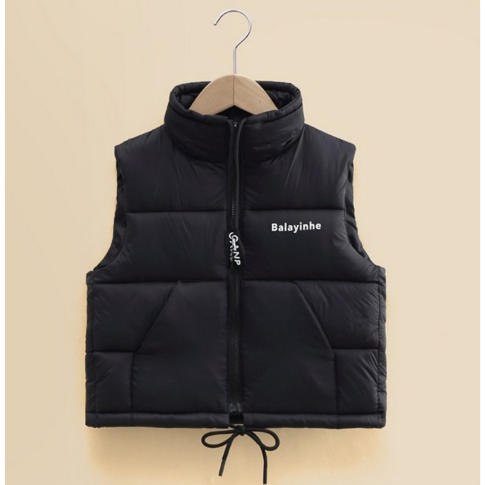 Жилетка демісезонна Balayinhe колір чорний 10735