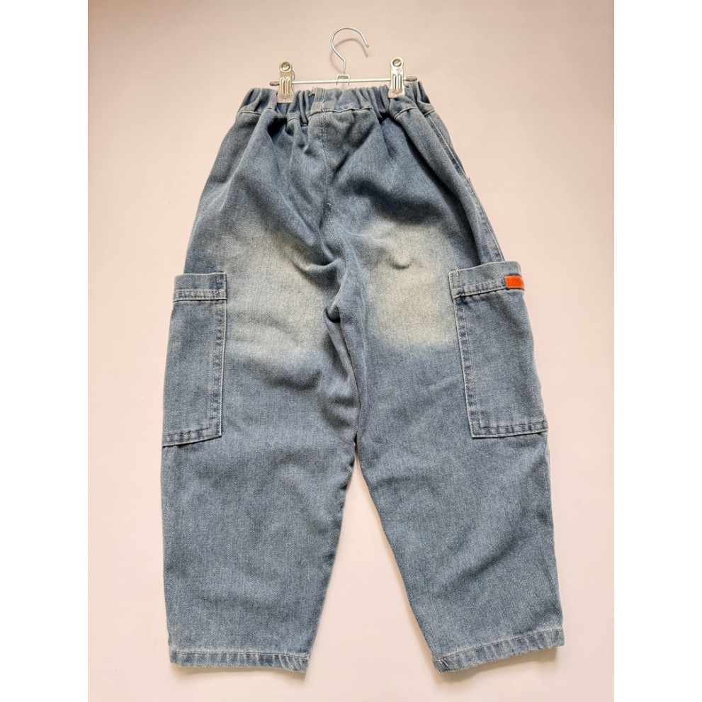 Стильні джинси для хлопчика колір синій 10739 