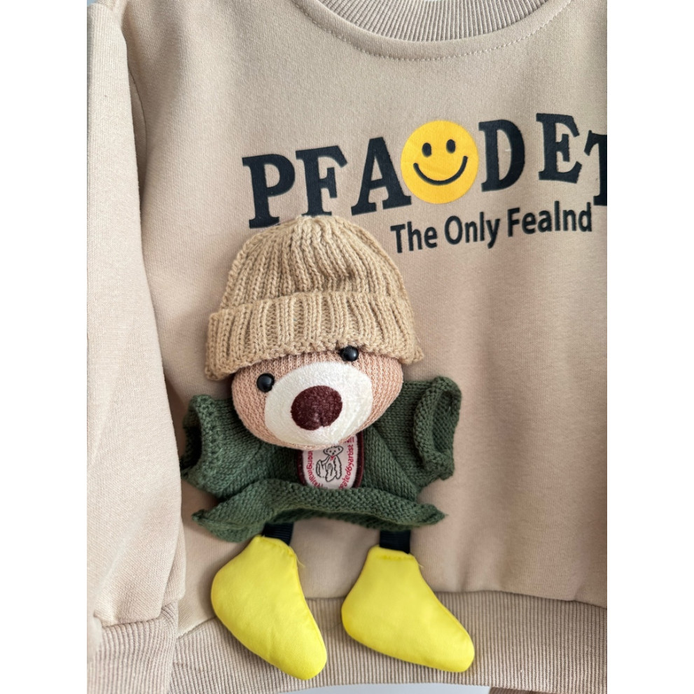 Костюм PfaDet з ведмедиком колір коричневий 10751 Костюм PfaDet з ведмедиком колір коричневий 10751