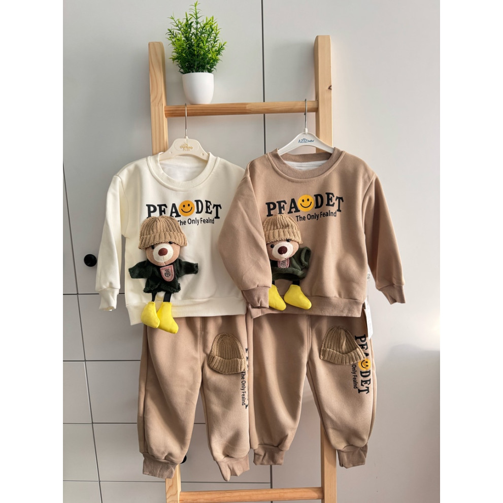 Костюм PfaDet з ведмедиком колір коричневий 10751 Костюм PfaDet з ведмедиком колір коричневий 10751