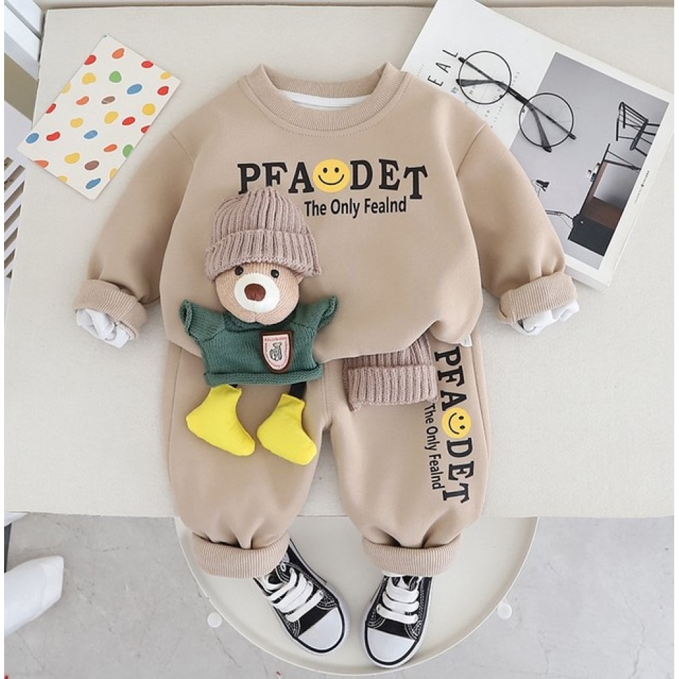 Костюм PfaDet з ведмедиком колір коричневий 10751