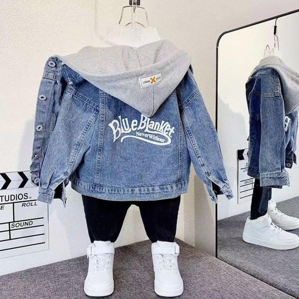 Джинсова курточка Blue Blanket для хлопчика колір синій 10754