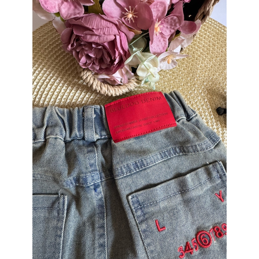 Джинси стильні для дівчинки 10772 Джинси стильні для дівчинки 10772