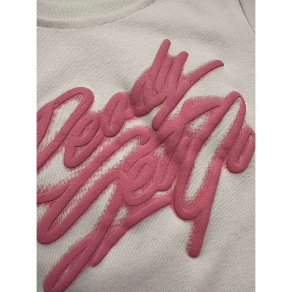 Комплект для дівчинки біла футболка і джинси 10790 Комплект для дівчинки біла футболка і джинси 10790