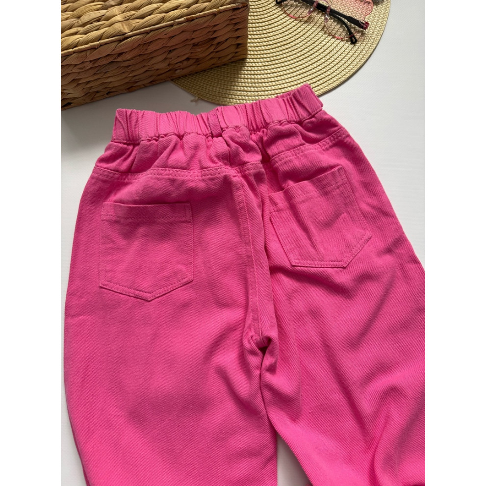 Яскраві стильні джинси для дівчинки 10799 Яскраві стильні джинси для дівчинки 10799