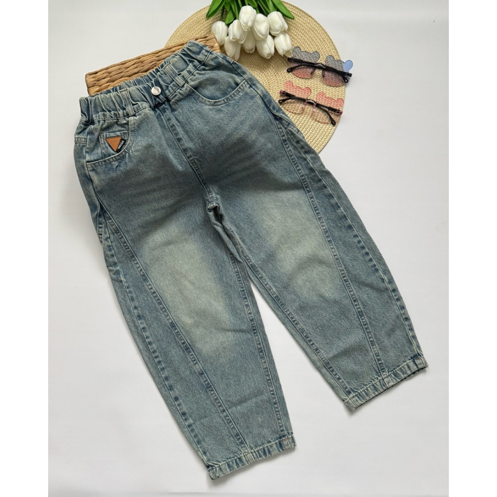 Стильні джинси для дівчинки 10800 Стильні джинси для дівчинки 10800