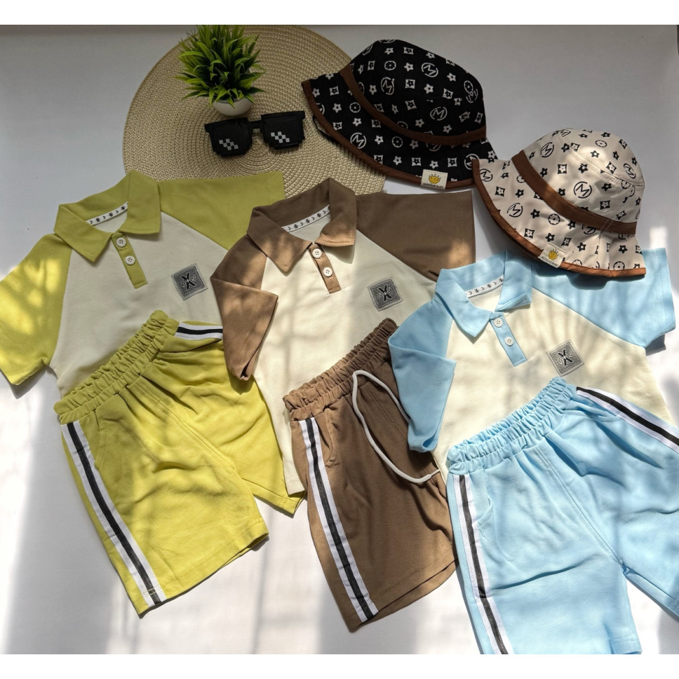 Костюм хлопчику на літо колір салатовий 10816 Костюм хлопчику на літо колір салатовий 10816