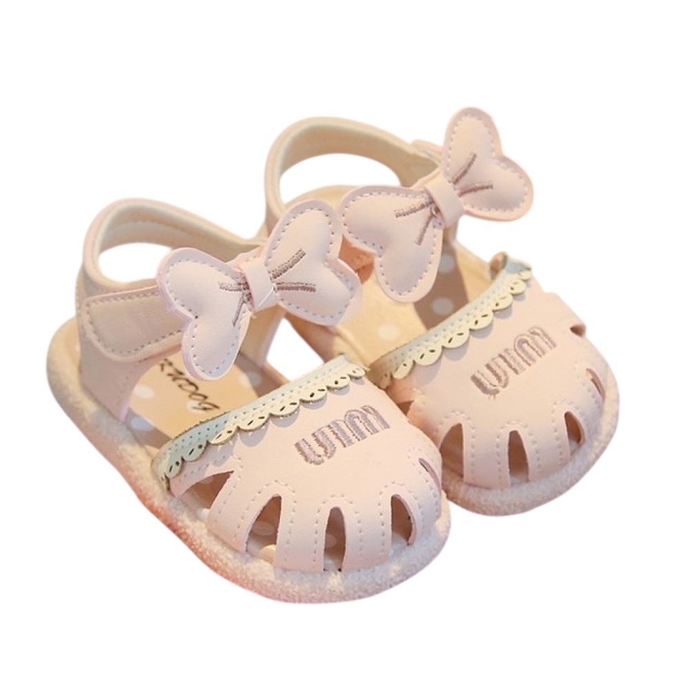 Босоніжки Uim для дівчинки з бантиком колір рожевий 10819