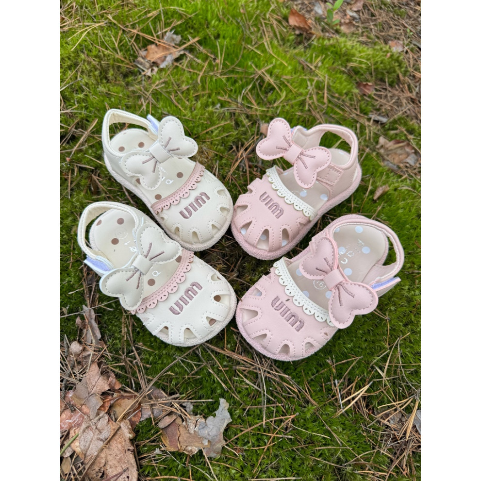 Босоніжки Uim для дівчинки з бантиком колір рожевий 10819