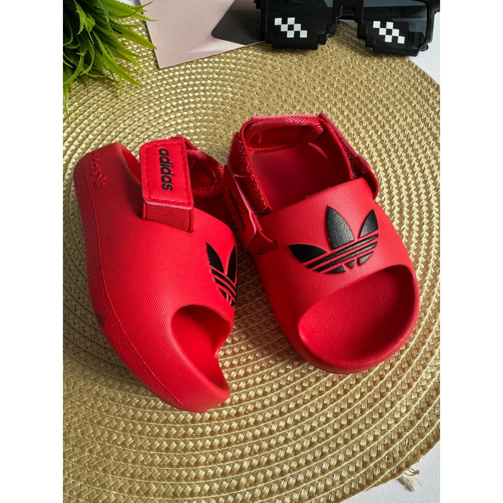 Крокси на літо колір червоний 10844