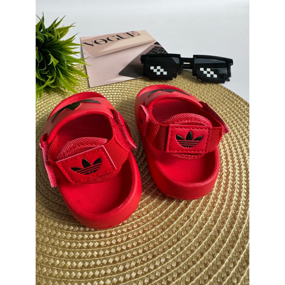 Крокси на літо колір червоний 10844