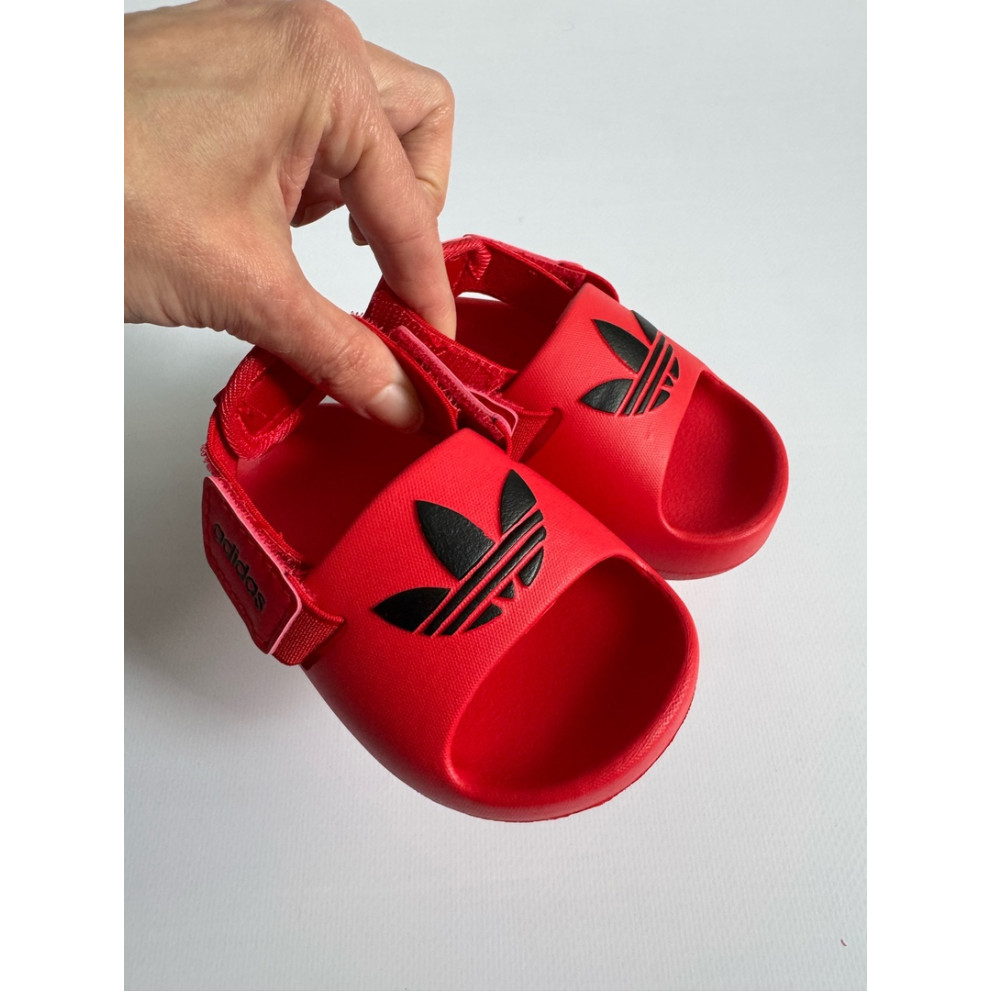 Крокси на літо колір червоний 10844