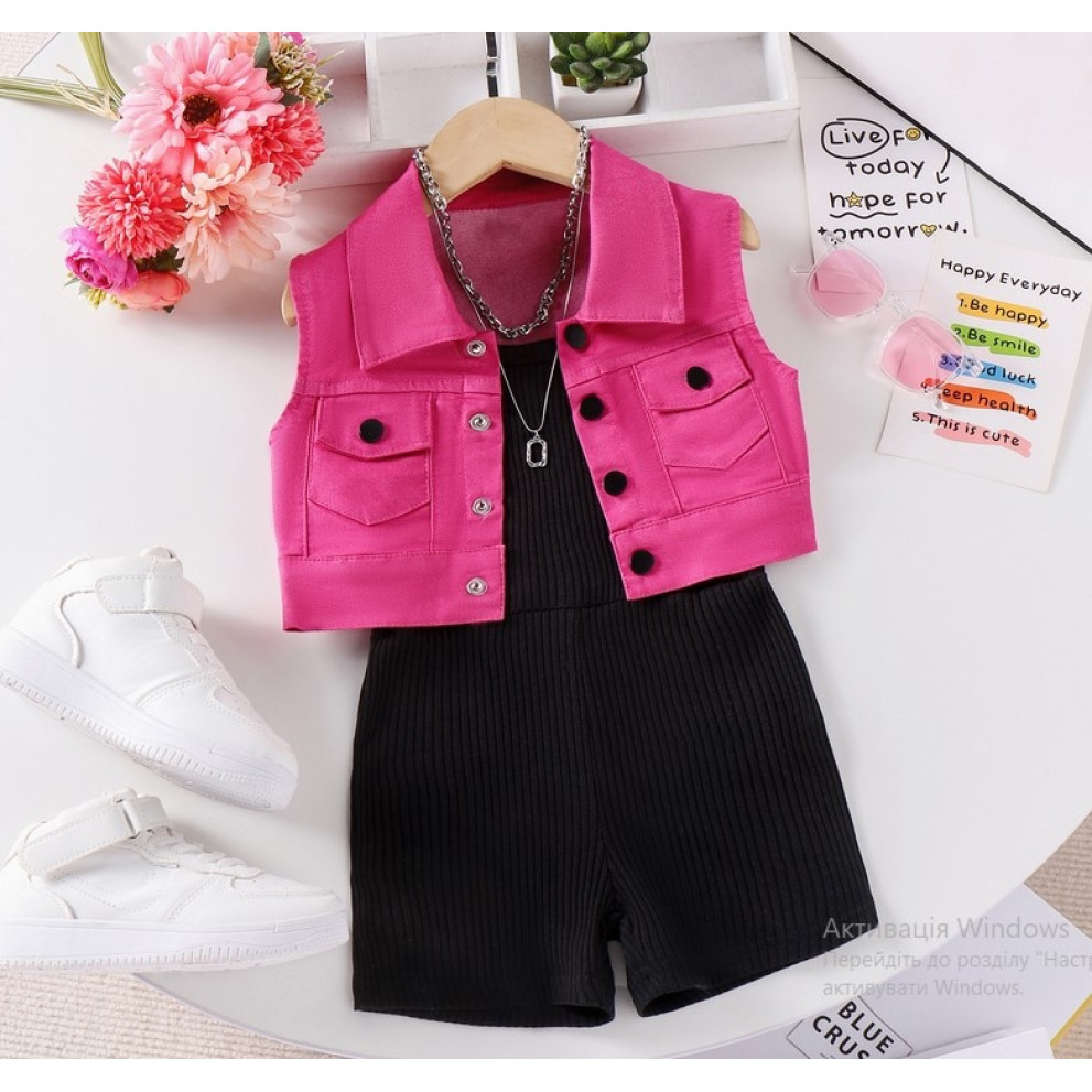 Комплект для дівчинки на літо 10857