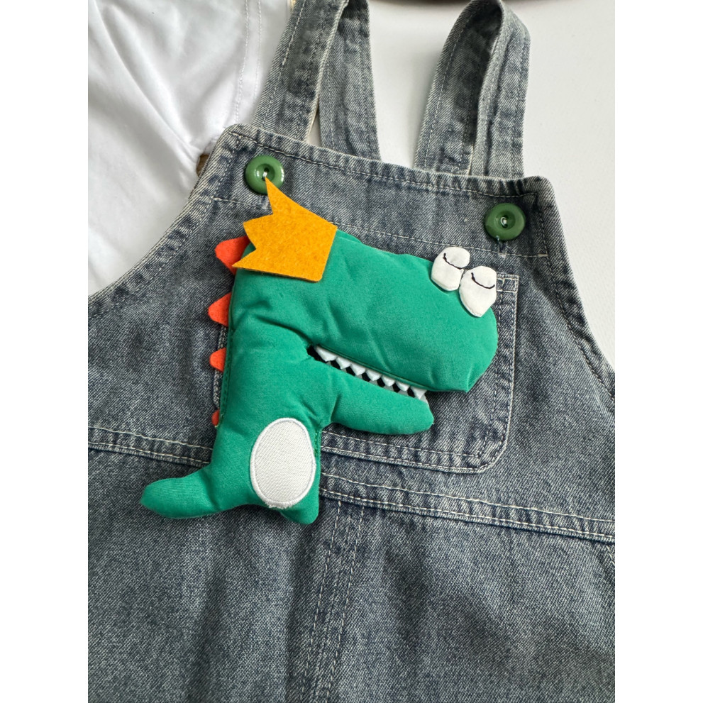 Костюм для хлопчика на літо з динозавриком 10870 Костюм для хлопчика на літо з динозавриком 10870