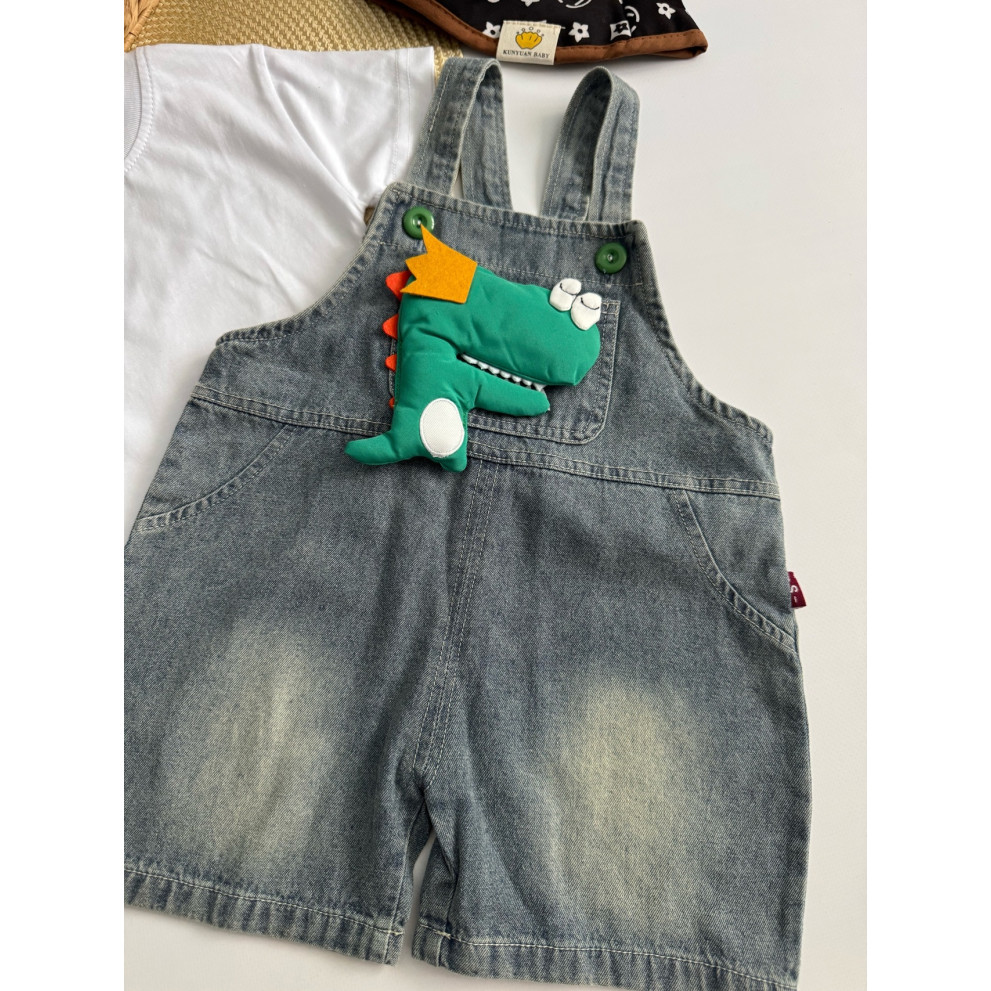 Костюм для хлопчика на літо з динозавриком 10870 Костюм для хлопчика на літо з динозавриком 10870