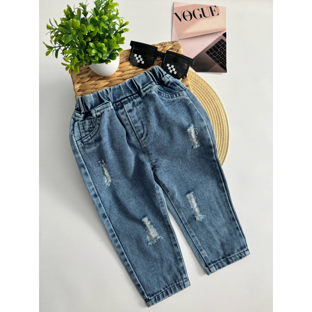 Джинси для хлопчика стильні 10878