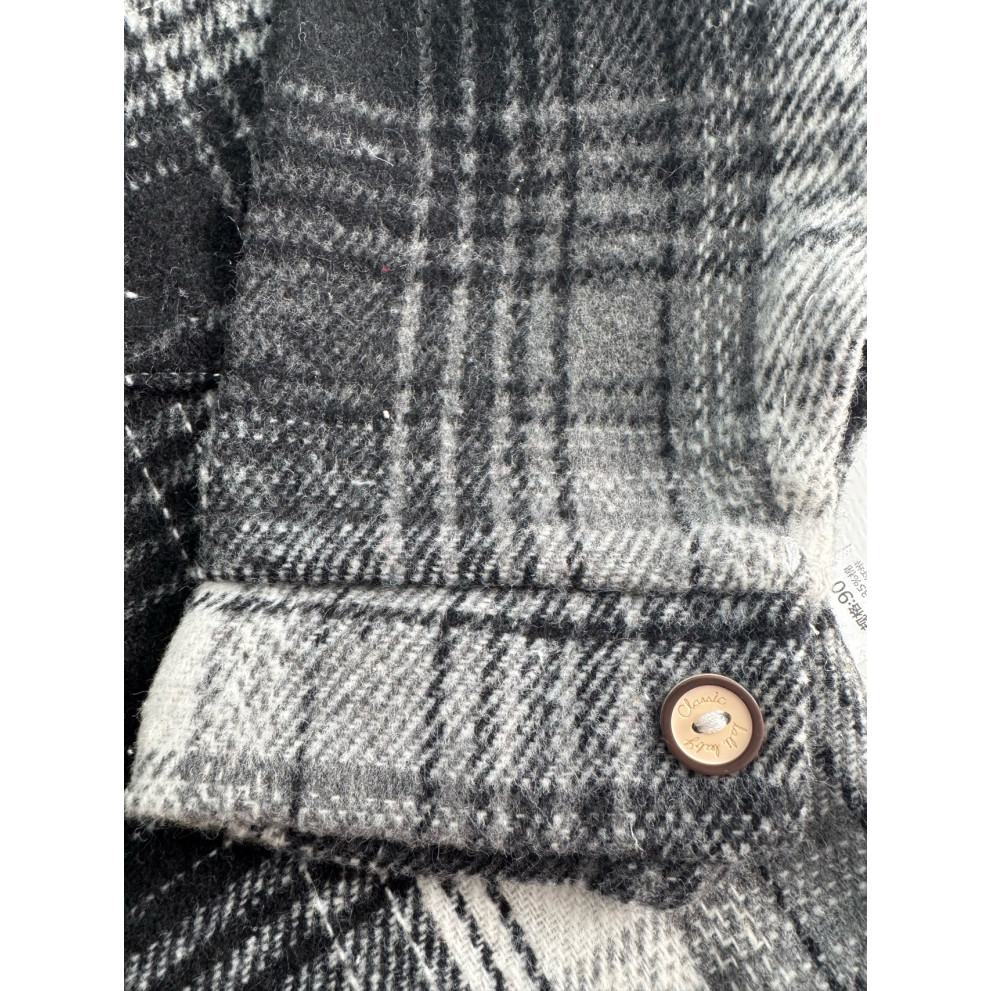 Сорочка для хлопчика стильна чорно-біла 10881 Сорочка для хлопчика стильна чорно-біла 10881