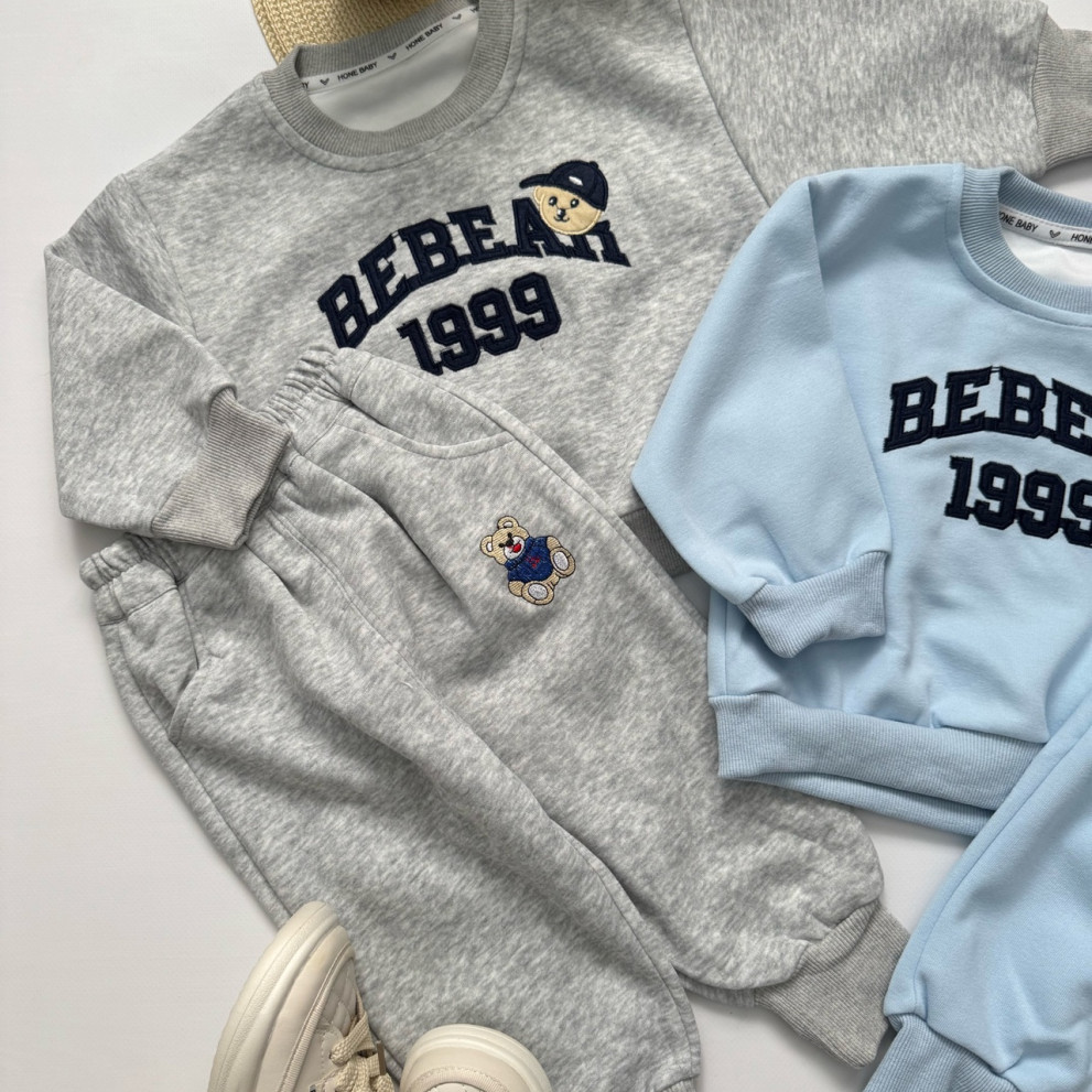 Костюм для мальчика Bebear цвет серый 10890