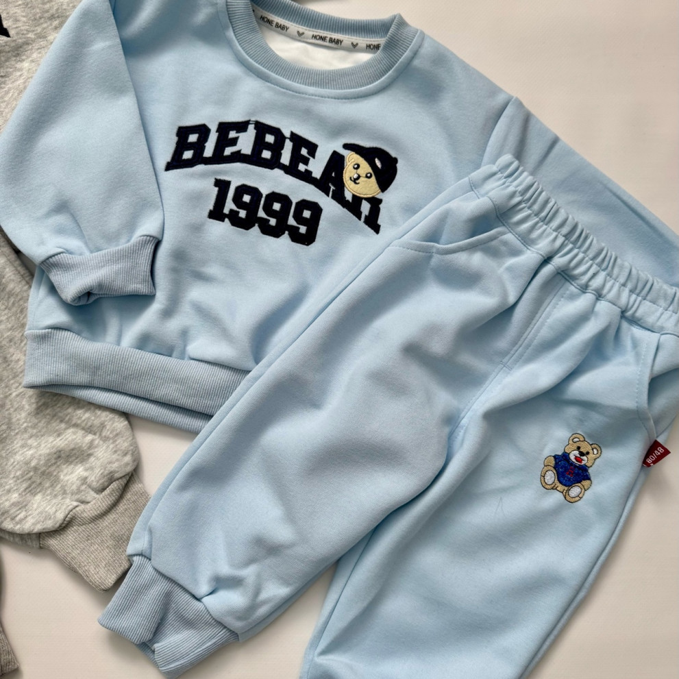 Костюм для хлопчика Bebear колір блакитний 10891