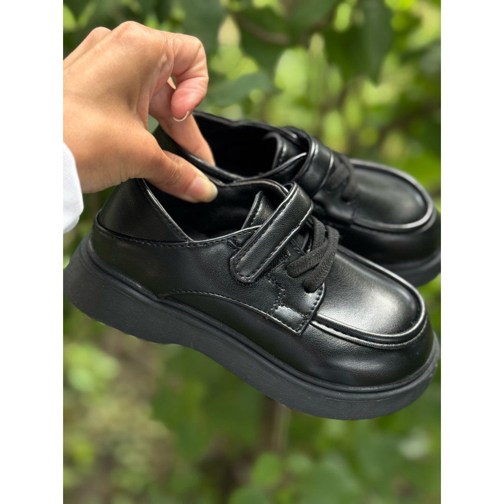 Туфлі дитячі колір чорний 10899