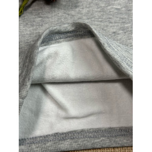 Утеплена кофта для дівчинки Cat сіра 1986 