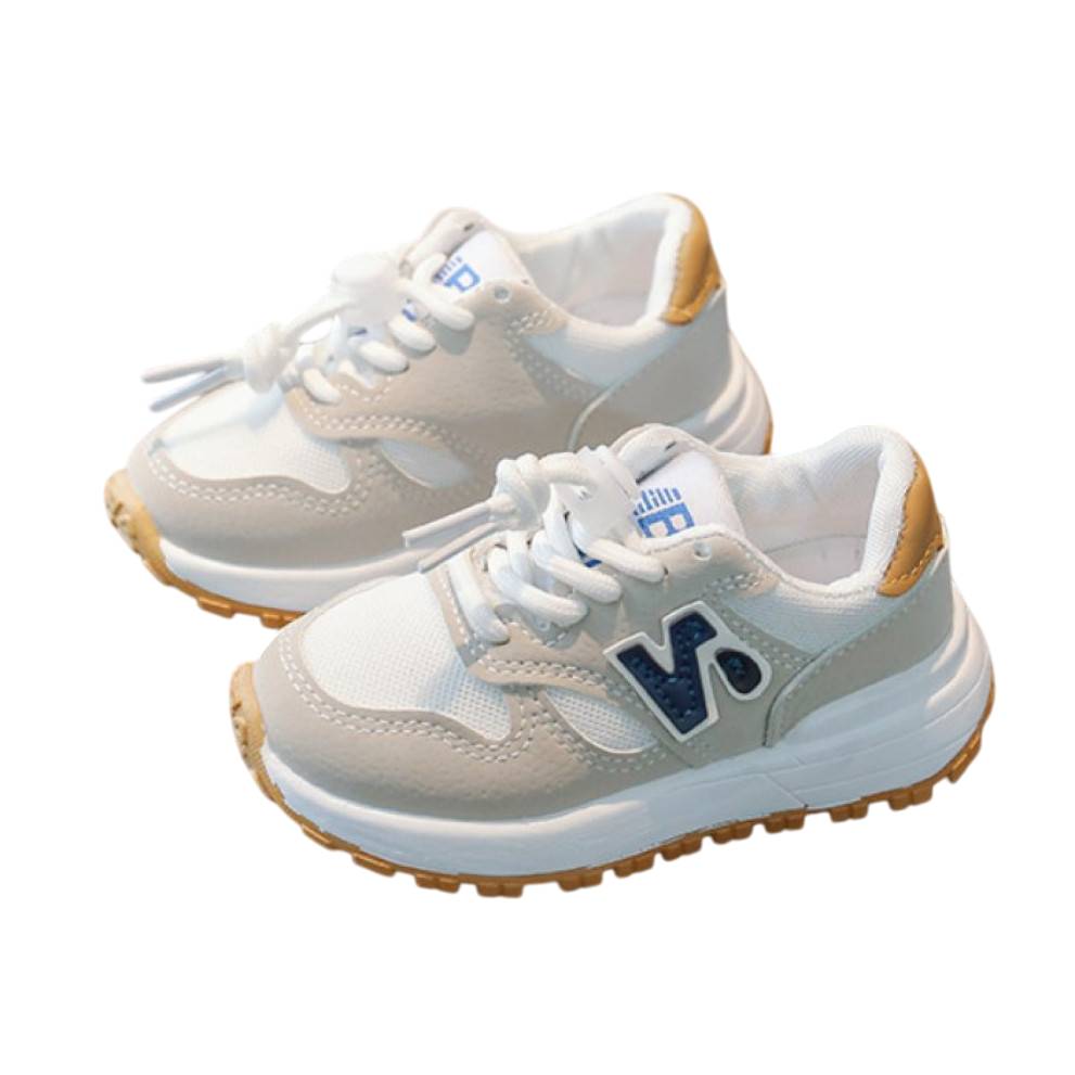 Кросівки дитячі NewB бежеві з білим