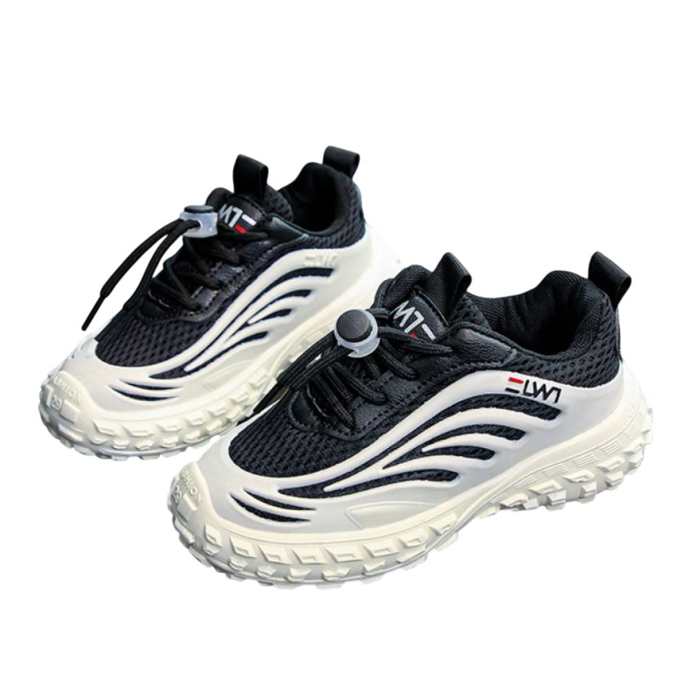 Кросівки весна-літо LWT чорні з білим