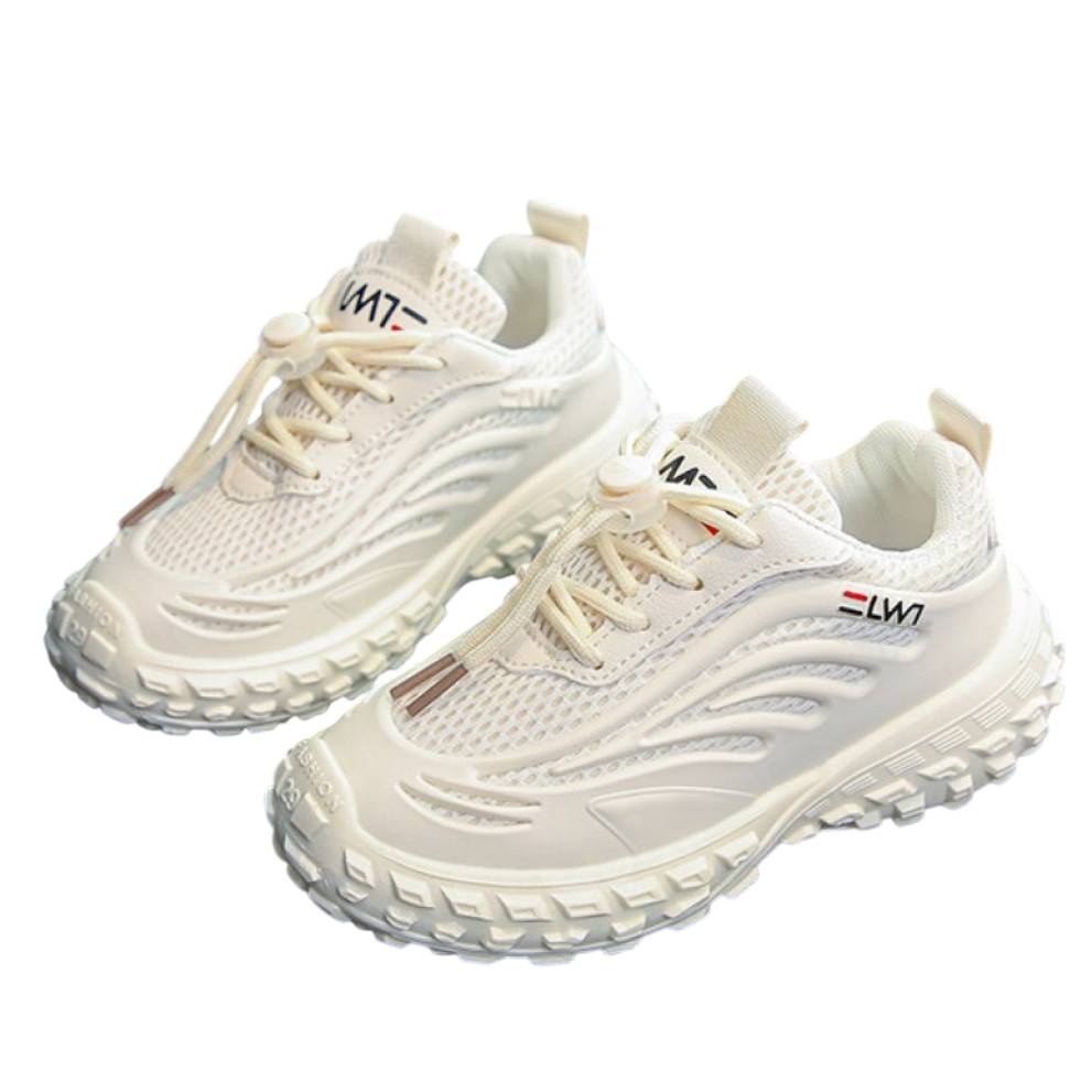 Кросівки весна-літо LWT білі з бежевим