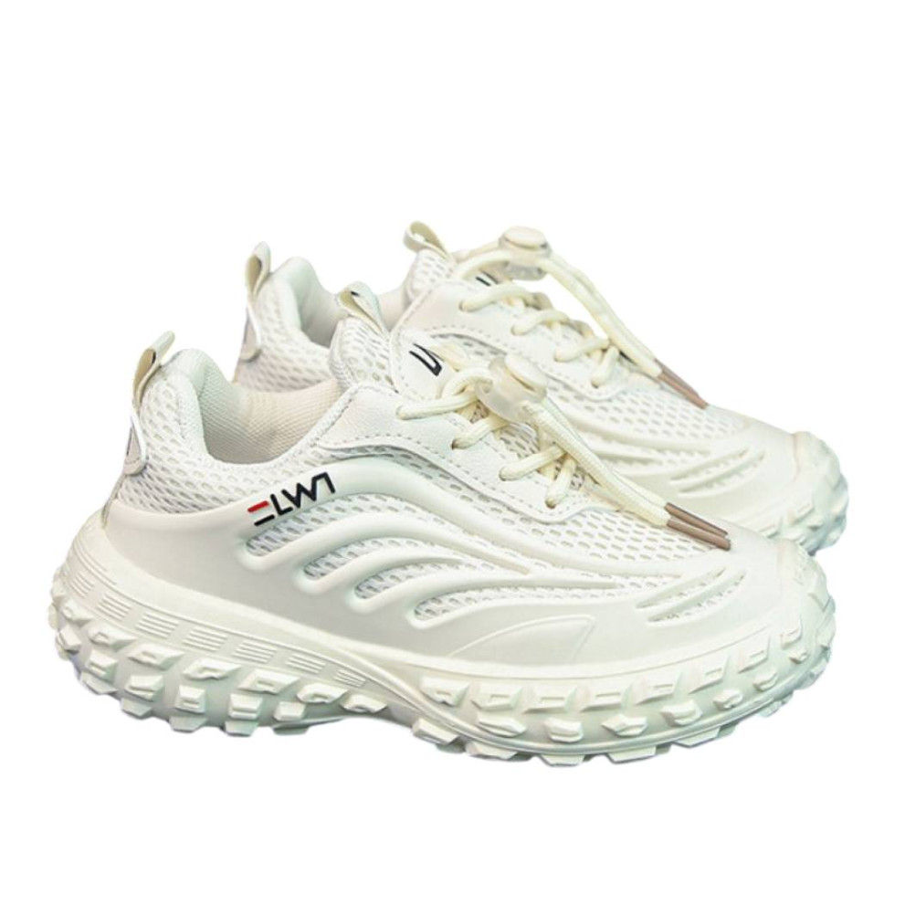 Кросівки весна-літо LWT білі з бежевим