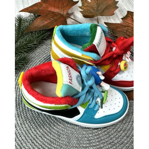 Дитячі хайтопи MandMs утеплені демісезонні