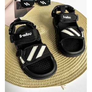 Босоніжки дитячі S-mibu, чорний