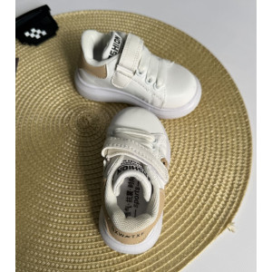 Кросівки дитячі Tedi, бежеві вставки