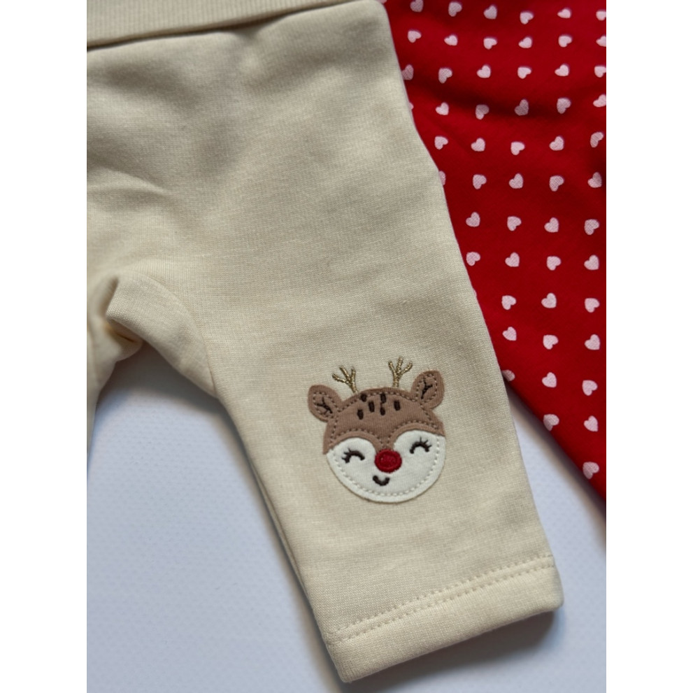 Комплект з 2-х штанців новорічних немовлятку 30209