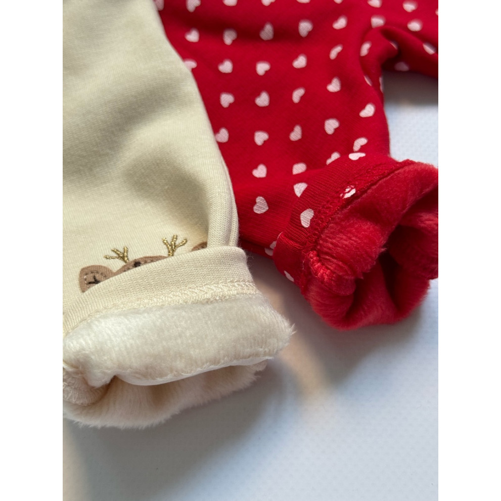 Комплект з 2-х штанців новорічних немовлятку 30209