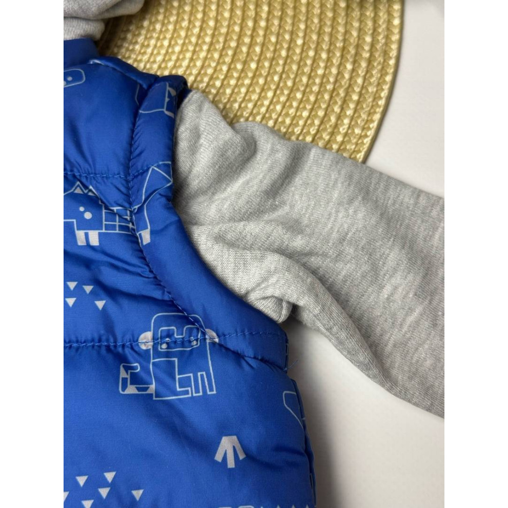 Курточка на весну для хлопчика колір синій 30275 Курточка на весну для хлопчика колір синій 30275