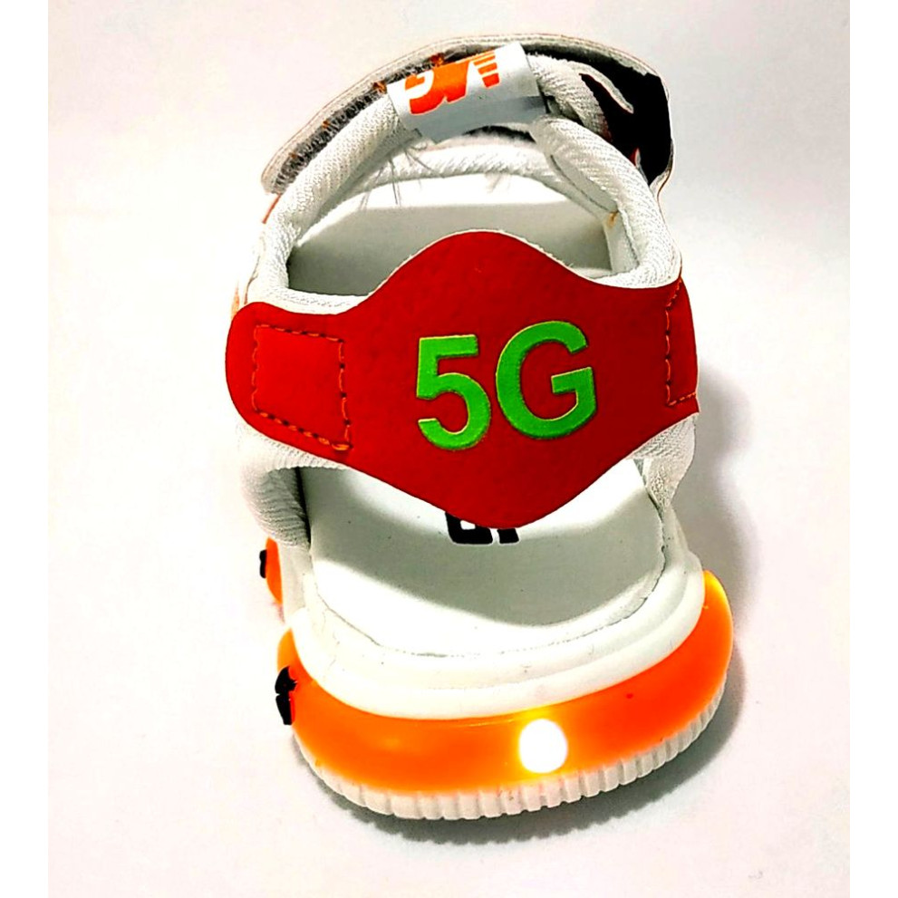 Босоніжки 5G Led оранжеві