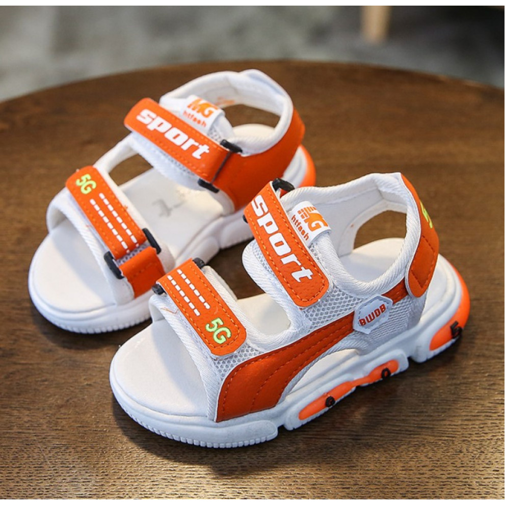 Босоніжки 5G Led оранжеві