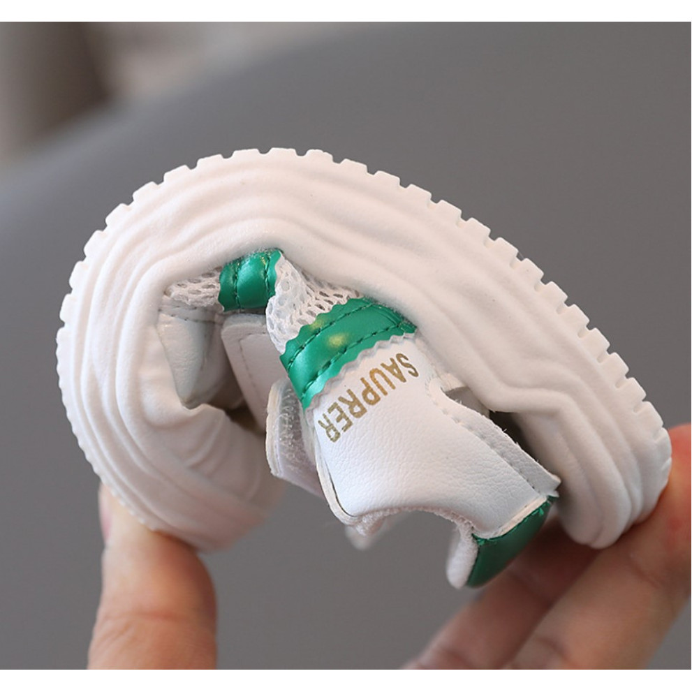 Босоніжки дитячі Debbkid з зеленими вставками