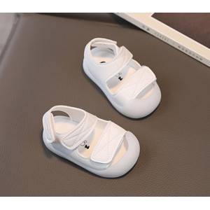Босоніжки дитячі PU-шкіра білі