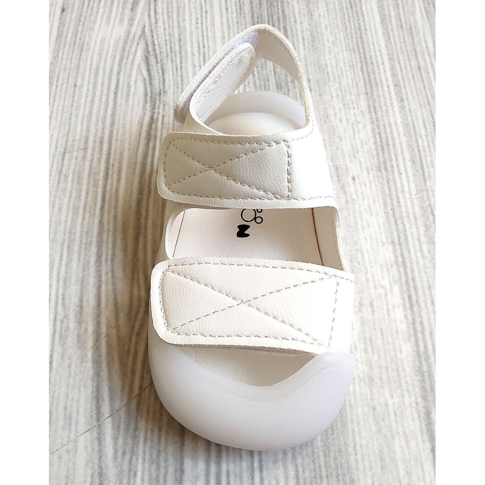 Босоніжки дитячі PU-шкіра білі