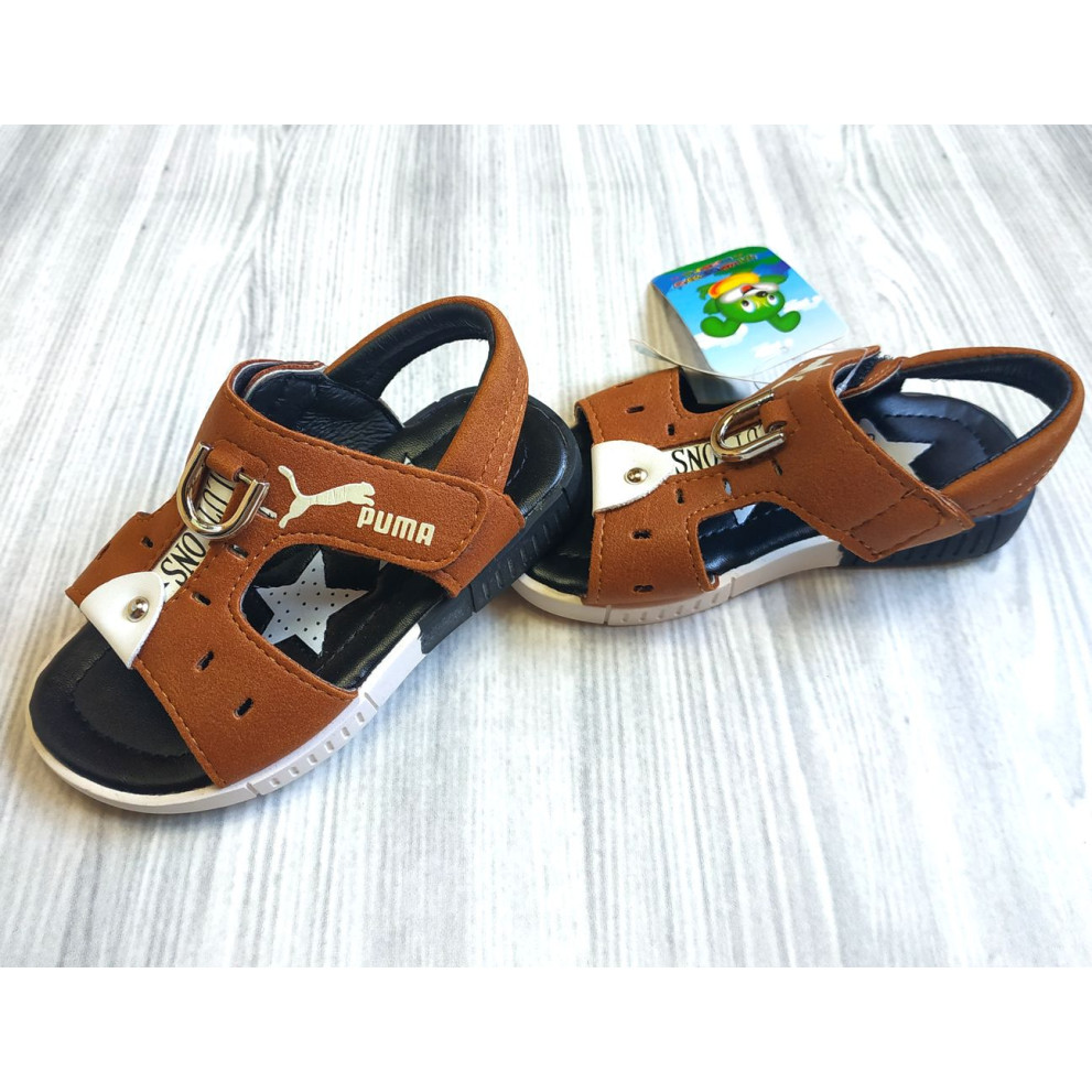 Босоніжки дитячі Pumai Replika коричневі