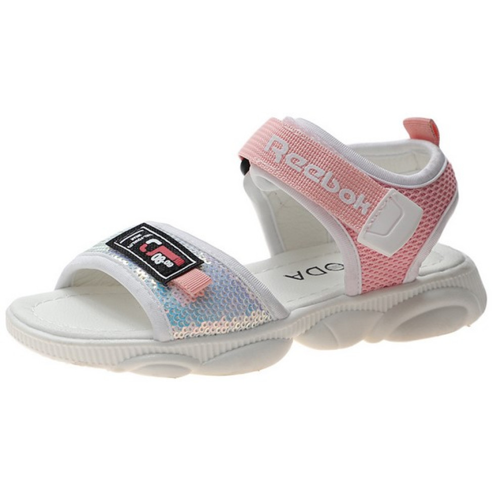 Босоніжки дитячі Reebok Replika біло-рожеві