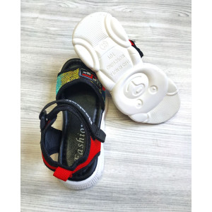 Босоніжки дитячі Reebok Replika чорно-червоні