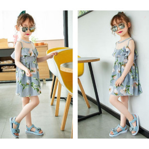 Босоніжки для дівчаток Like It блакитні