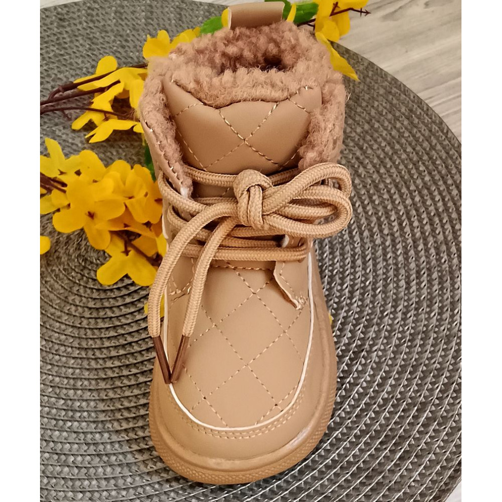 Черевики зимові Diamond бежевий