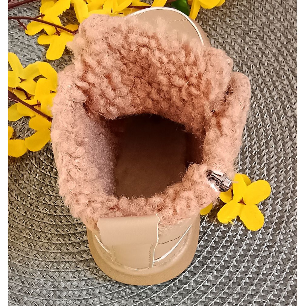 Черевики зимові Diamond бежевий