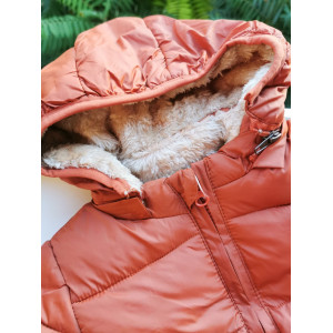 Демісезонна курточка коричнева 10171